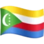 Flag: Comoros emoji, Facebook design