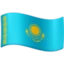 Flag: Kazakhstan emoji, Facebook design