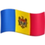 Flag: Moldova emoji, Facebook design