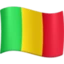Flag: Mali emoji, Facebook design