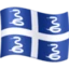 Flag: Martinique emoji, Facebook design