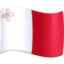 Flag: Malta emoji, Facebook design