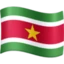 Flag: Suriname emoji, Facebook design