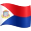 Flag: Sint Maarten emoji, Facebook design