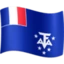 Flag: French Southern and Antarctic Lands emoji, Facebook design