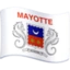 Flag: Mayotte emoji, Facebook design