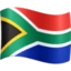 Flag: South Africa emoji, Facebook design