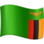 Flag: Zambia emoji, Facebook design