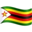 Flag: Zimbabwe emoji, Facebook design