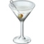 Cocktail Glass emoji, Facebook design
