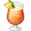 Tropical Drink emoji, Facebook design