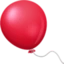 Balloon emoji, Facebook design