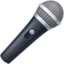 Microphone emoji, Facebook design