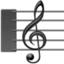 Musical Score emoji, Facebook design