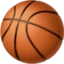 Basketball emoji, Facebook design