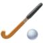 Field Hockey emoji, Facebook design