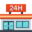 Convenience Store emoji, Facebook design