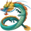 Dragon emoji, Facebook design
