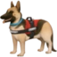 Service Dog emoji, Facebook design