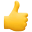 Thumbs Up emoji, Facebook design
