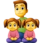 Family Man, Girl, Girl emoji, Facebook design