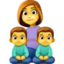 Family Woman, Boy, Boy emoji, Facebook design