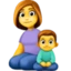 Family Woman, Boy emoji, Facebook design