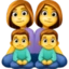 Family Woman, Woman, Boy, Boy emoji, Facebook design