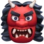 Ogre emoji, Facebook design