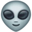 Alien emoji, Facebook design