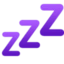 Zzz emoji, Facebook design