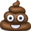 Pile of Poo emoji, Facebook design