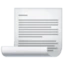 Page with Curl emoji, Facebook design