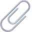 Paperclip emoji, Facebook design