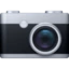 Camera emoji, Facebook design