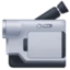 Video Camera emoji, Facebook design