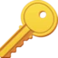 Key emoji, Facebook design
