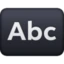 Input Latin Letters emoji, Facebook design