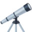 Telescope emoji, Facebook design