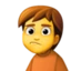 Person Pouting emoji, Facebook design