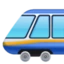 High-speed Train emoji, Facebook design