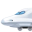 Bullet Train emoji, Facebook design