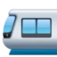 Light Rail emoji, Facebook design