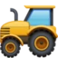 Tractor emoji, Facebook design