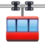 Aerial Tramway emoji, Facebook design
