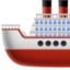 Ship emoji, Facebook design