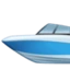 Speedboat emoji, Facebook design