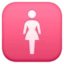 Women’s Room emoji, Facebook design