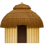 Hut emoji, Facebook design