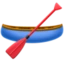 Canoe emoji, Facebook design
